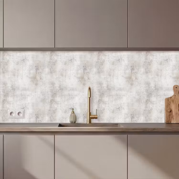 Keuken achterwand - Grijs - Beton - Verweerd — 1
