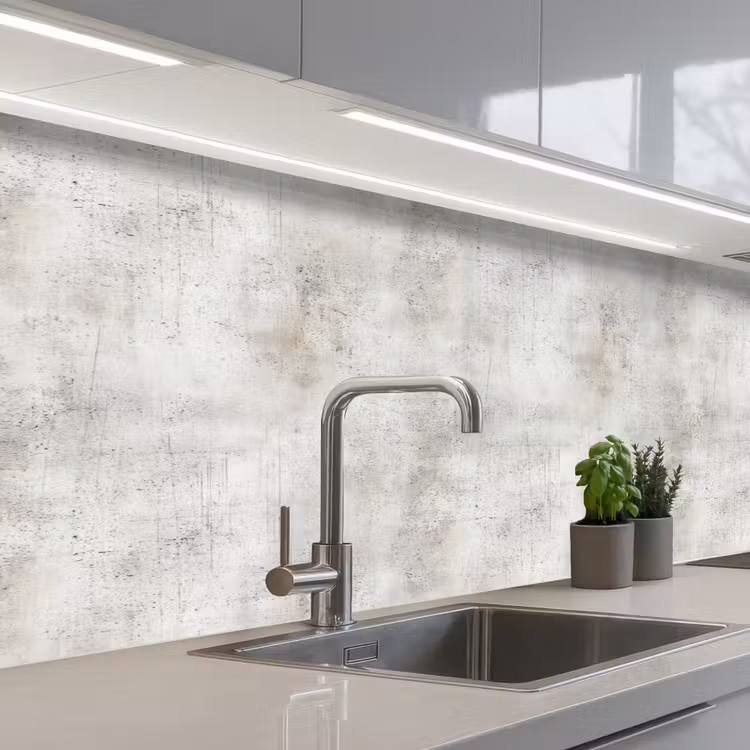 Keuken achterwand - Grijs - Beton - Verweerd — 2