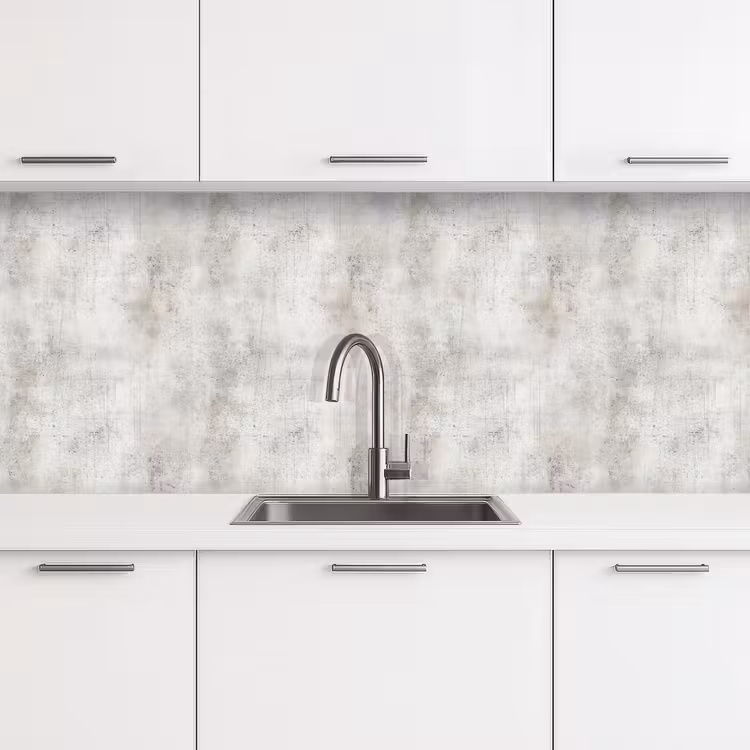 Keuken achterwand - Grijs - Beton - Verweerd — 4