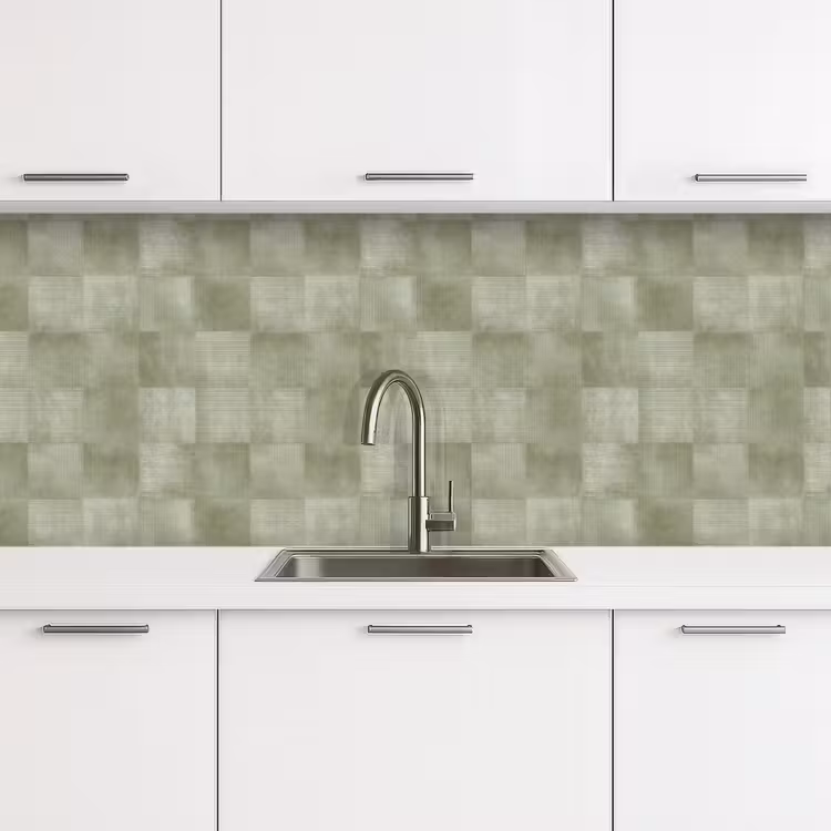 Keuken achterwand - Vlakken - Rustiek - Groen — 4