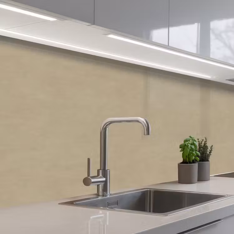 Keuken achterwand - Zandkleur - Korrelige structuur - Beton — 2