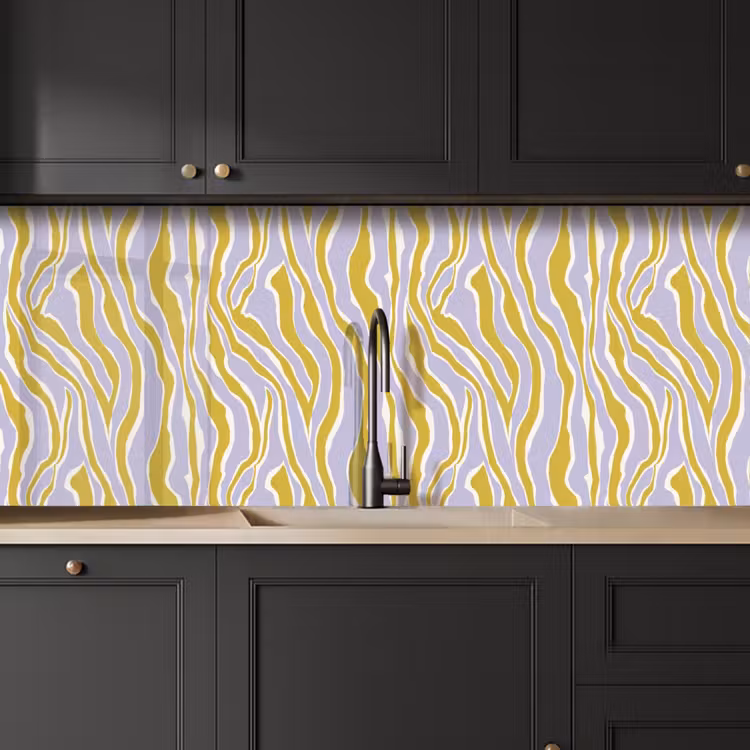 Keuken achterwand - Zebra - Modern - Meerkleurig — 6