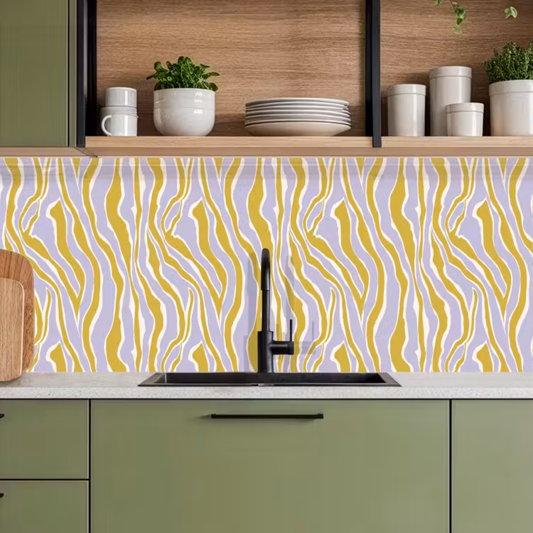 Keuken achterwand - Zebra - Modern - Meerkleurig — 8