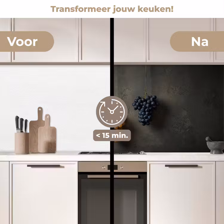 Keuken achterwand - Druiven - Kleurrijk - Muur — 3