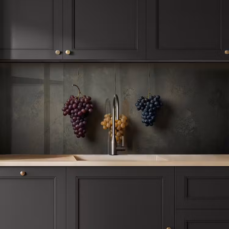 Keuken achterwand - Druiven - Kleurrijk - Muur — 6