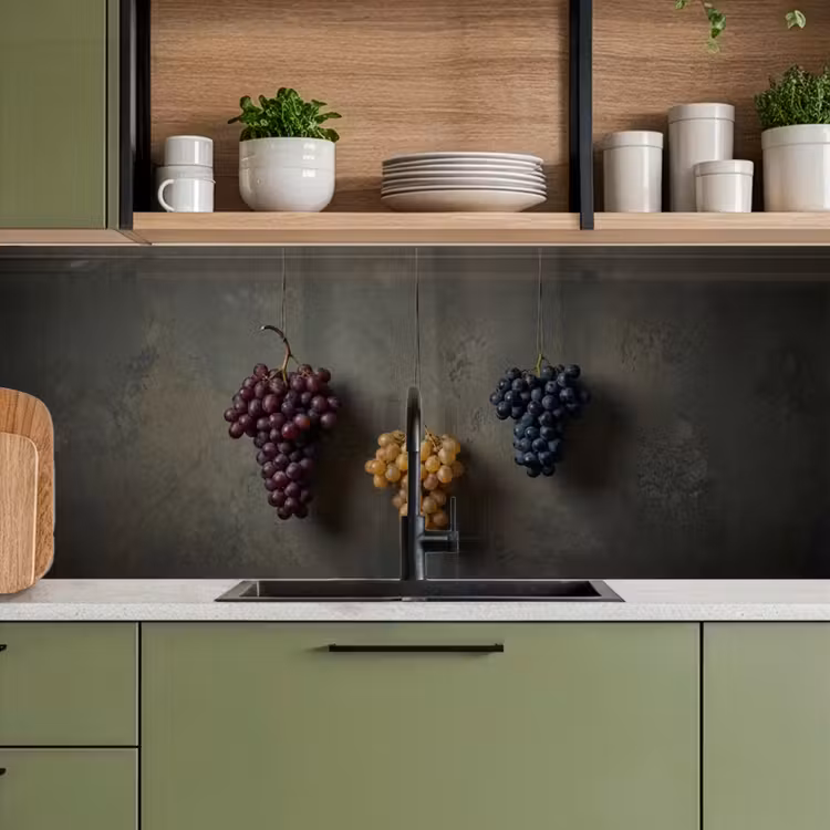 Keuken achterwand - Druiven - Kleurrijk - Muur — 8