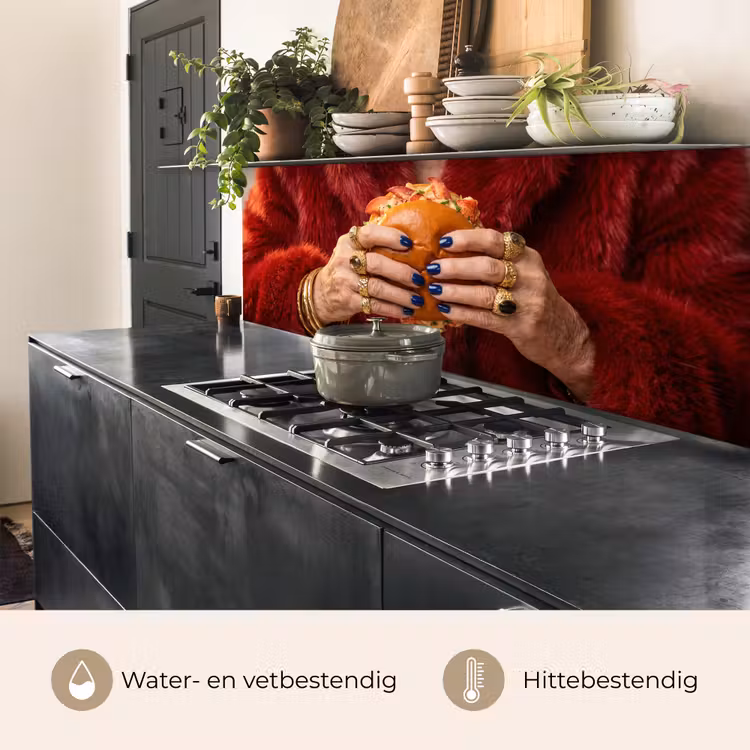 Keuken achterwand - Broodje - Bontjas - Goud — 5