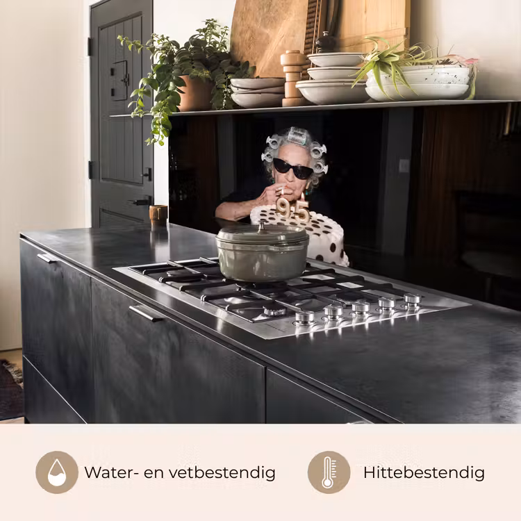 Keuken achterwand - Verjaardag - Krulspeld - Oma — 5