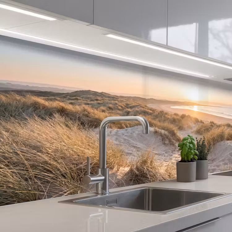 Keuken achterwand - Duinen - Strand - Zee — 2