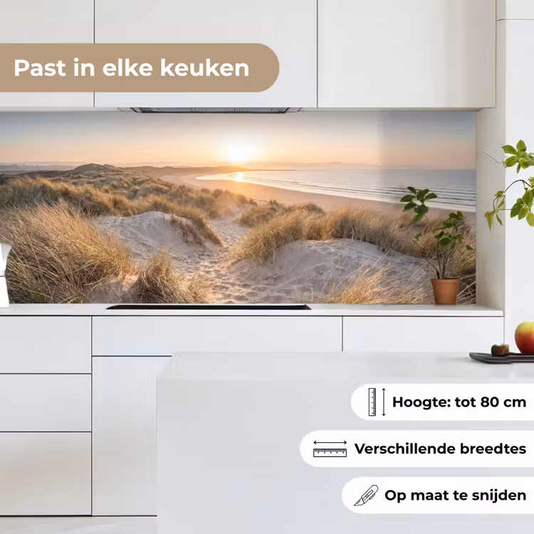 Keuken achterwand - Duinen - Strand - Zee — 7