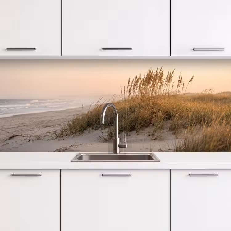 Keuken achterwand - Duinlandschap - Zonsondergang - Strand — 4