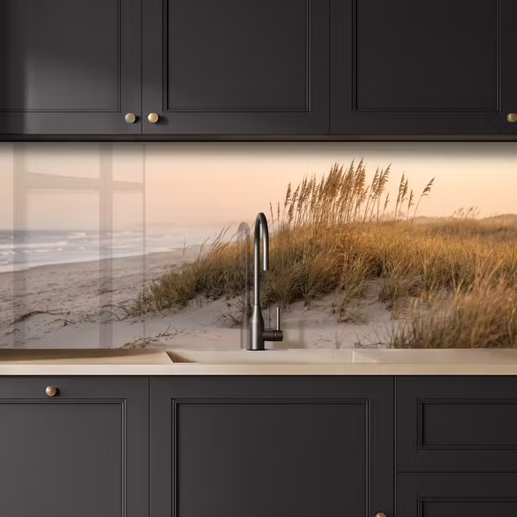 Keuken achterwand - Duinlandschap - Zonsondergang - Strand — 6