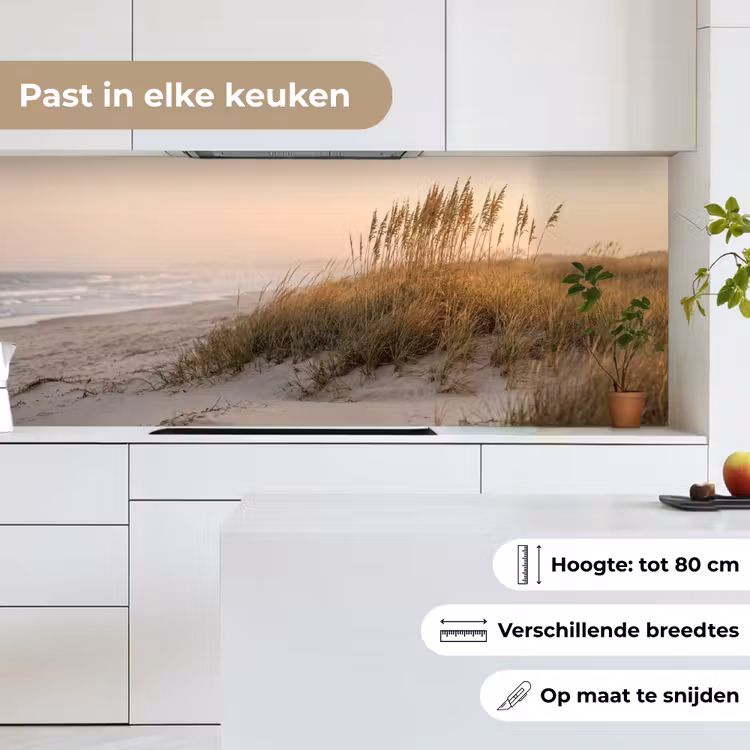 Keuken achterwand - Duinlandschap - Zonsondergang - Strand — 7