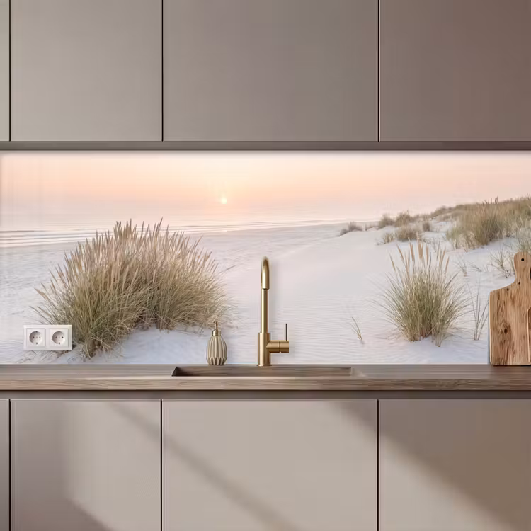 Keuken achterwand - Horizon - Duinlandschap - Zand — 1