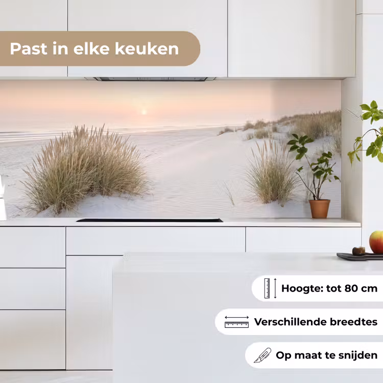 Keuken achterwand - Horizon - Duinlandschap - Zand — 7