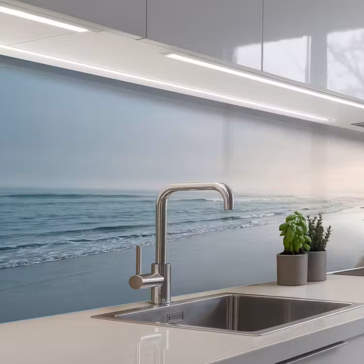 Keuken achterwand - Kustlijn - Strand - Oceaan — 2