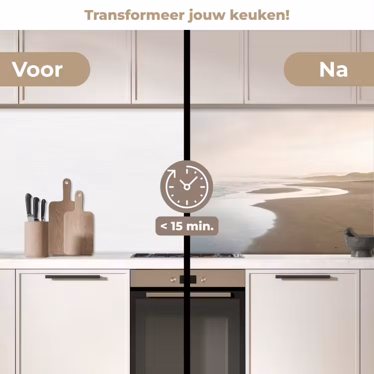 Keuken achterwand - Kustlijn - Strand - Oceaan — 3