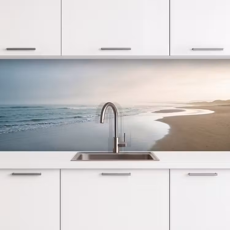 Keuken achterwand - Kustlijn - Strand - Oceaan — 4