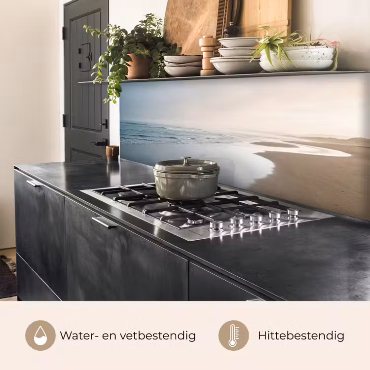 Keuken achterwand - Kustlijn - Strand - Oceaan — 5
