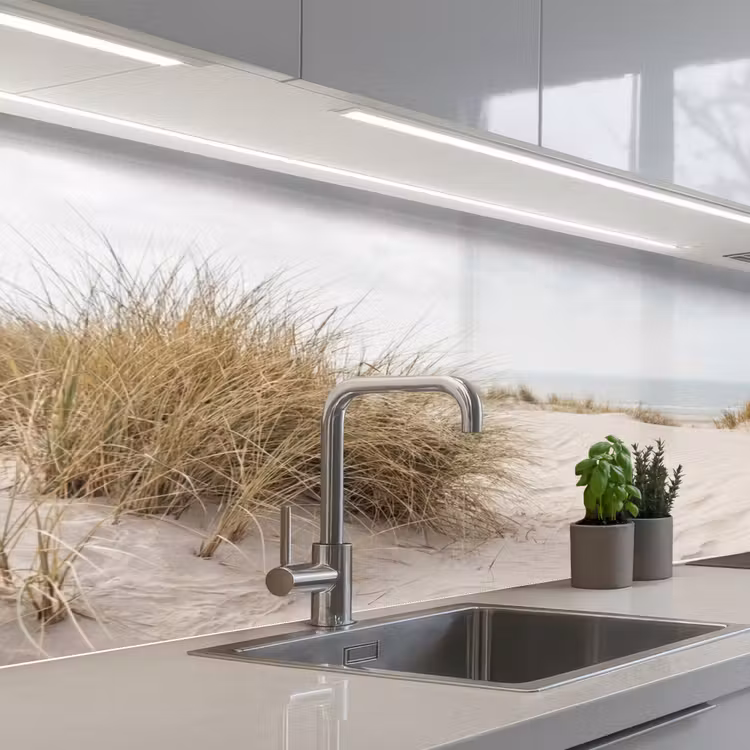 Keuken achterwand - Wolken - Duinlandschap - Zand — 2