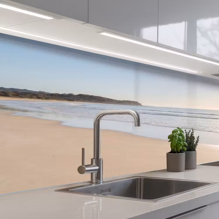 Keuken achterwand - Zee - Zon - Zand — 2