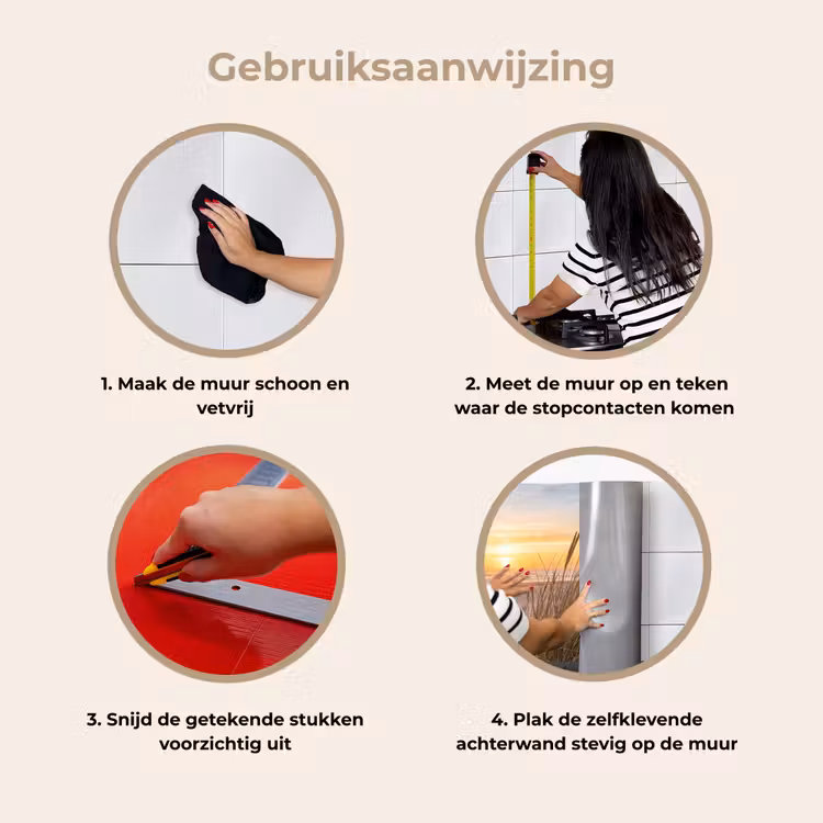 Keuken achterwand - Zonsondergang - Duinen - Zee — 9