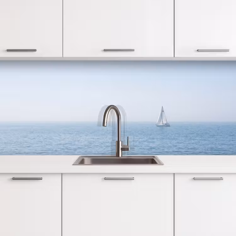 Keuken achterwand - Horizon - Zeilboot - Zee — 4