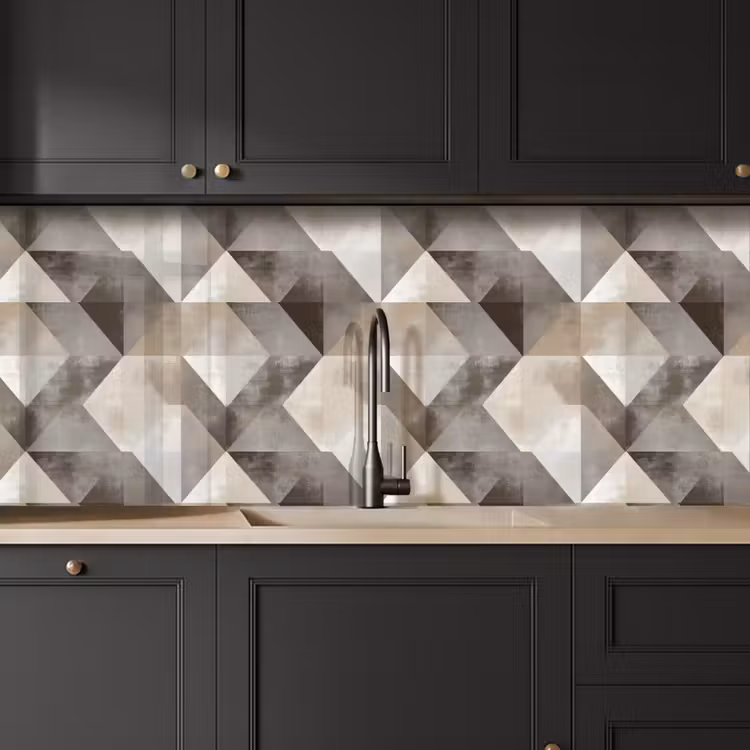 Keuken achterwand - Geometrisch - Motief - Aardetinten — 6