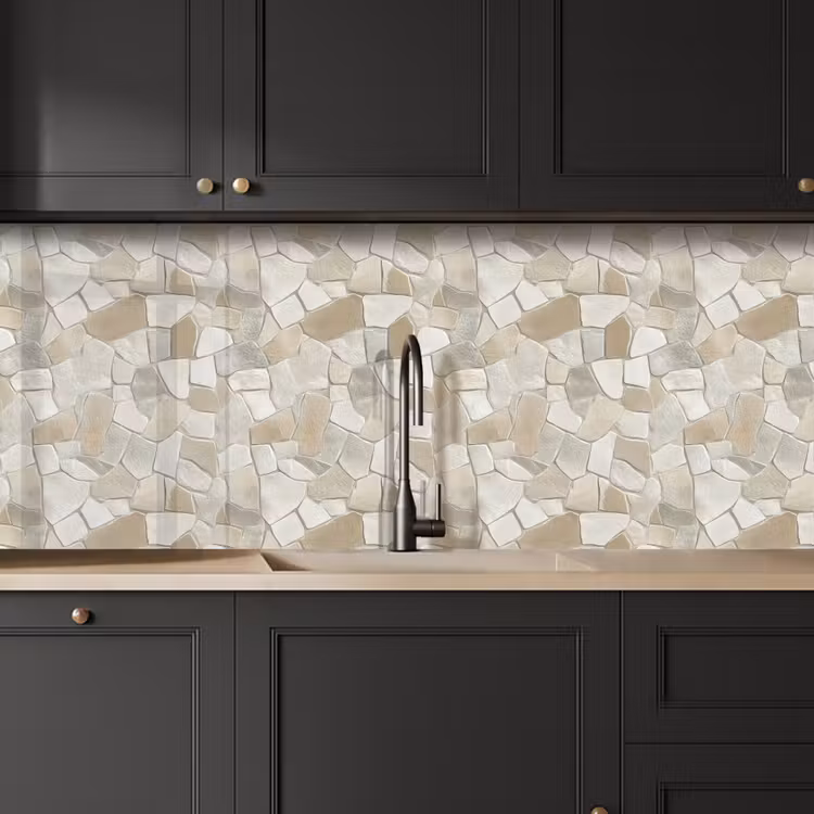 Keuken achterwand - Mozaïek - Stenen - Beige — 6