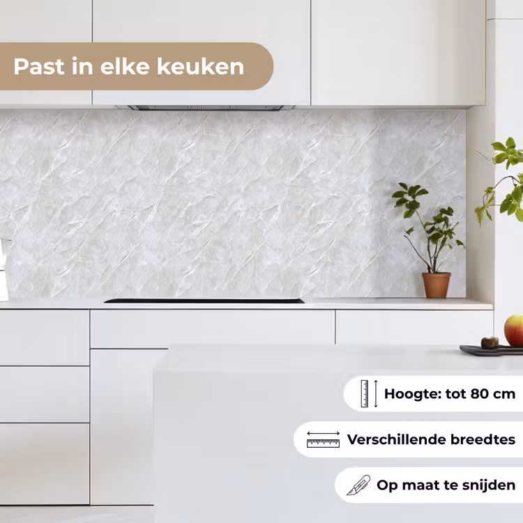 Keuken achterwand - Oppervlakte - Textuur - Grijs — 7