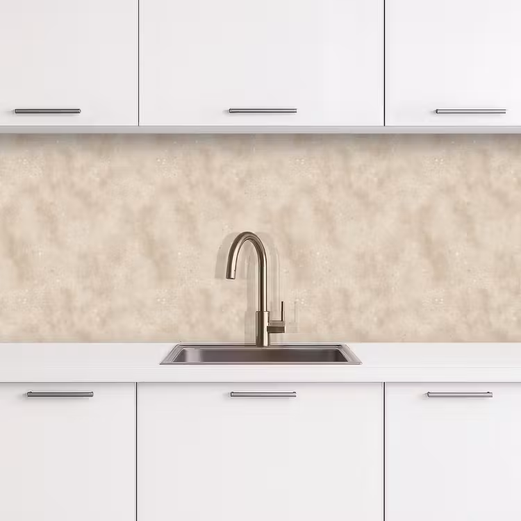 Keuken achterwand - Structuur - Spikkels - Beige — 4
