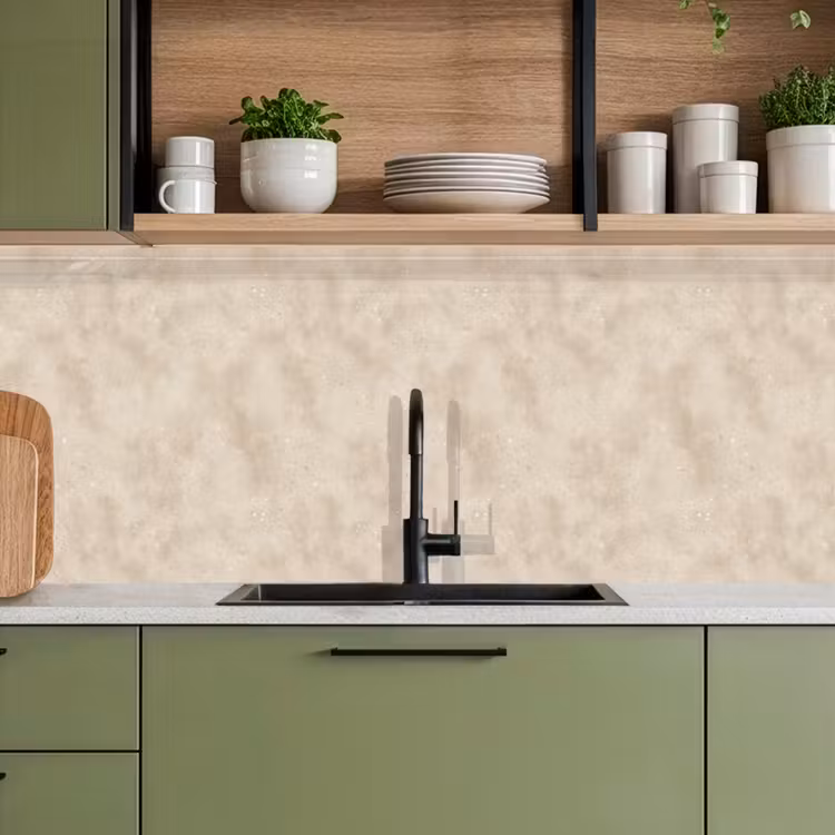 Keuken achterwand - Structuur - Spikkels - Beige — 8