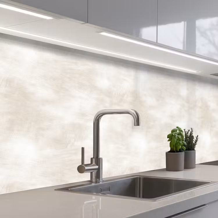Keuken achterwand - Subtiel - Structuur - Beige — 2