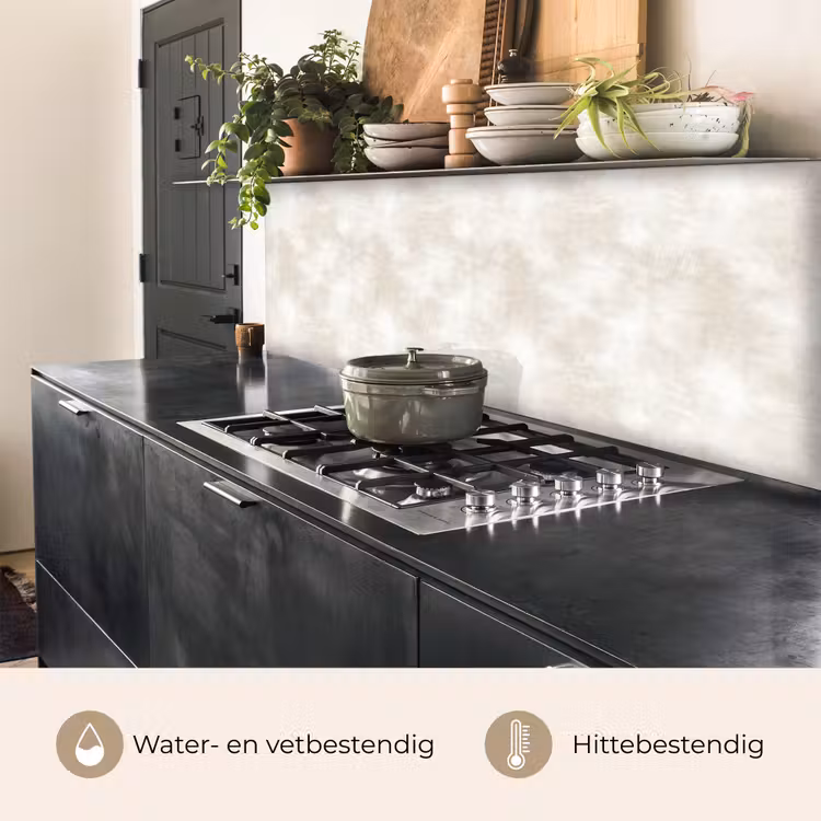 Keuken achterwand - Subtiel - Structuur - Beige — 5