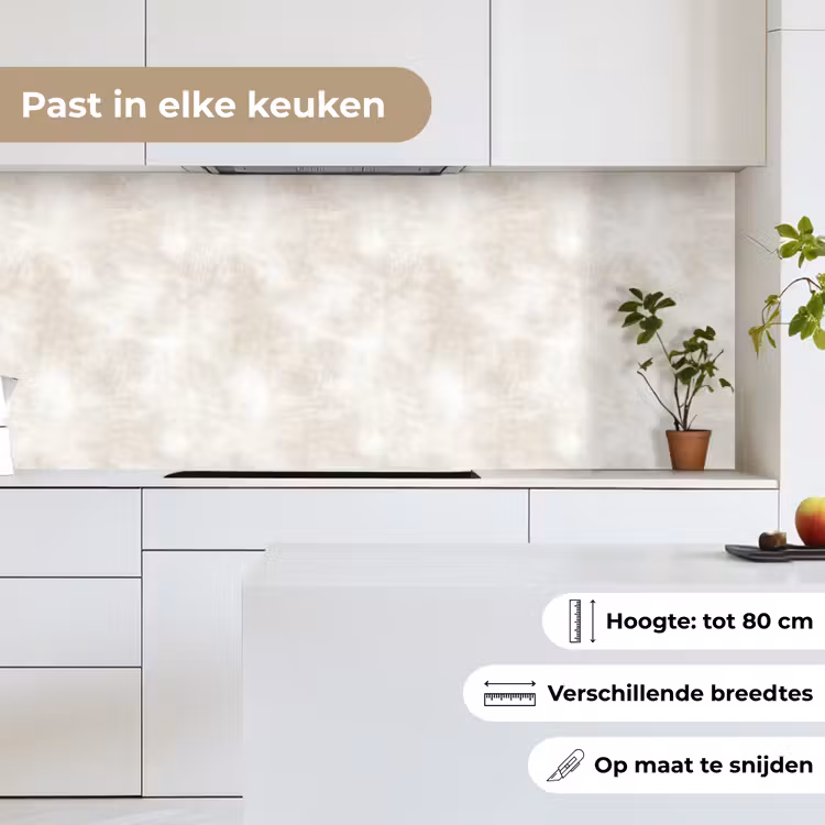 Keuken achterwand - Subtiel - Structuur - Beige — 7
