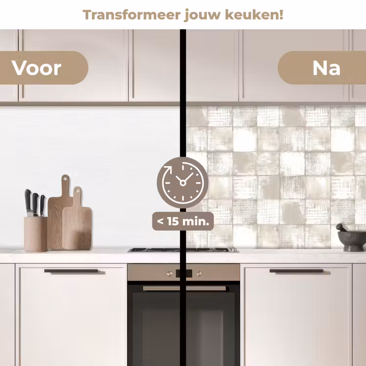 Keuken achterwand - Tegel - Patroon - Verweerd — 3