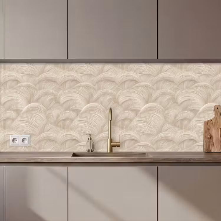 Keuken achterwand - Bogen - Patroon - Beige — 1