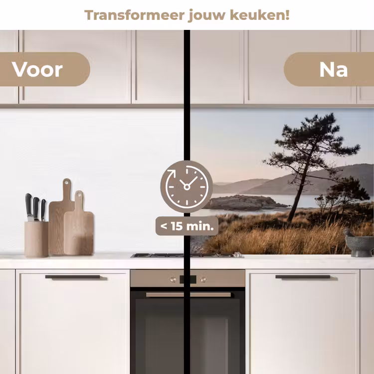 Keuken achterwand - Landschap - Kust - Duinen — 3