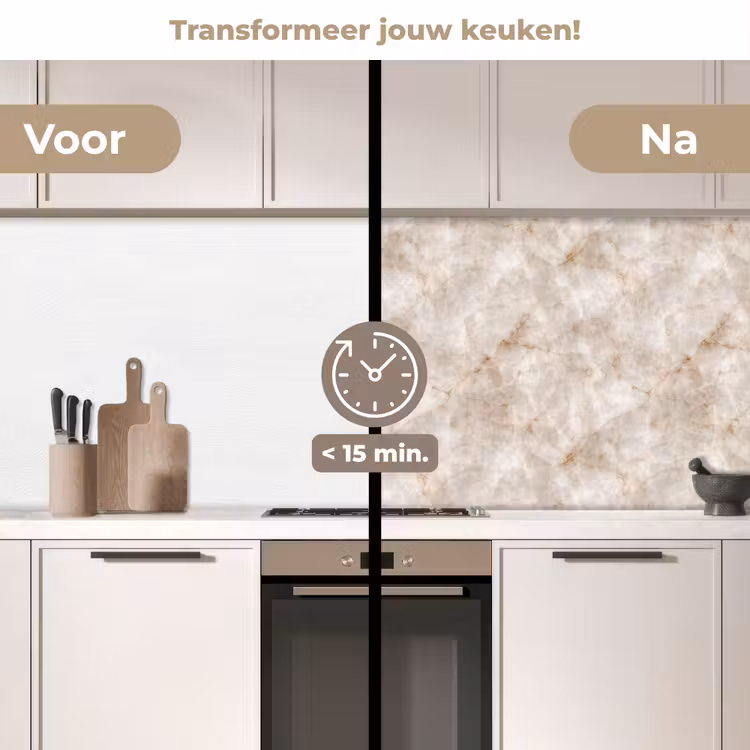 Keuken achterwand - Marmer - Patroon - Klassiek — 3