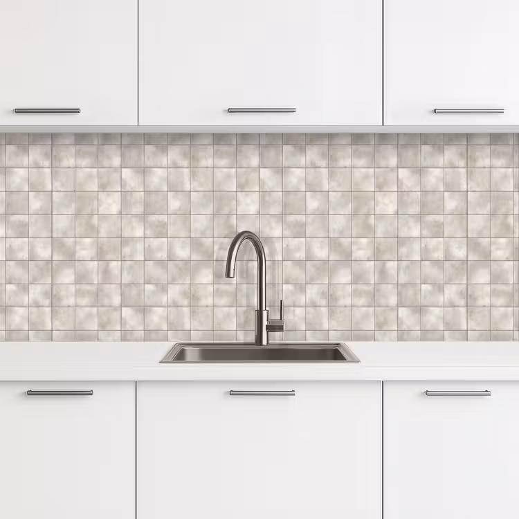 Keuken achterwand - Tegels - Natuurlijk - Grijs — 4