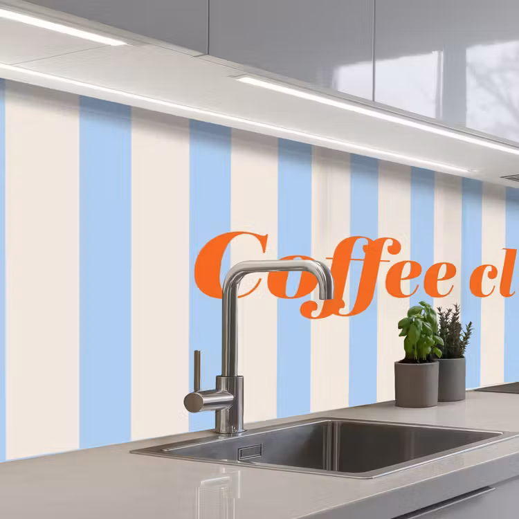 Keuken achterwand - Coffee-club — 2