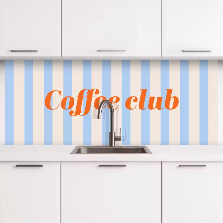 Keuken achterwand - Coffee-club — 4