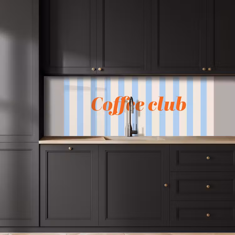 Keuken achterwand - Coffee-club — 6