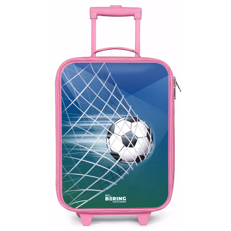 Kinderkoffer - Roze - Bal in het goal — 1