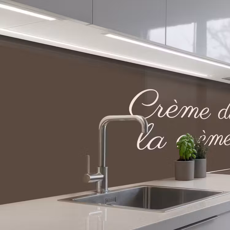 Keuken achterwand - Creme de la creme — 2