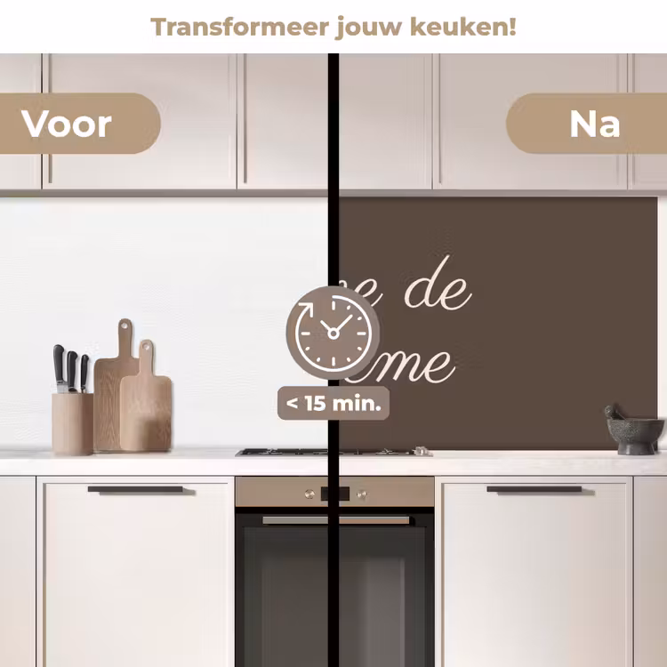 Keuken achterwand - Creme de la creme — 3