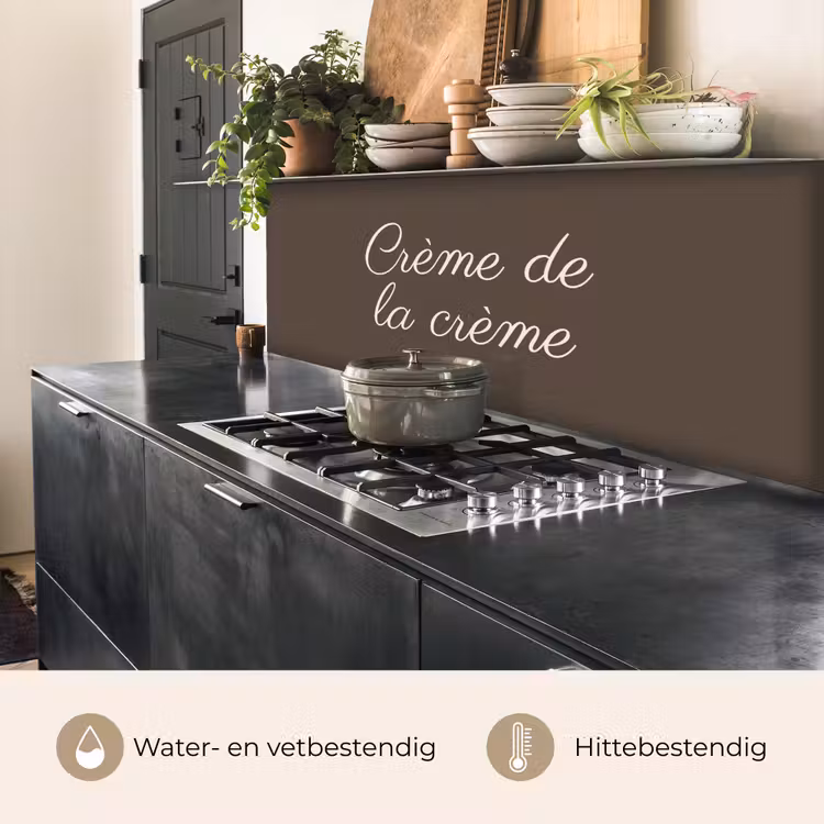 Keuken achterwand - Creme de la creme — 5