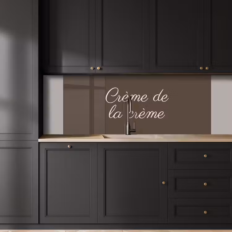 Keuken achterwand - Creme de la creme — 6