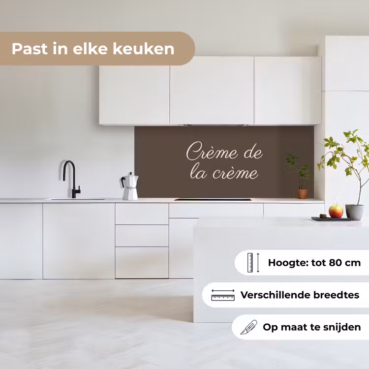 Keuken achterwand - Creme de la creme — 7