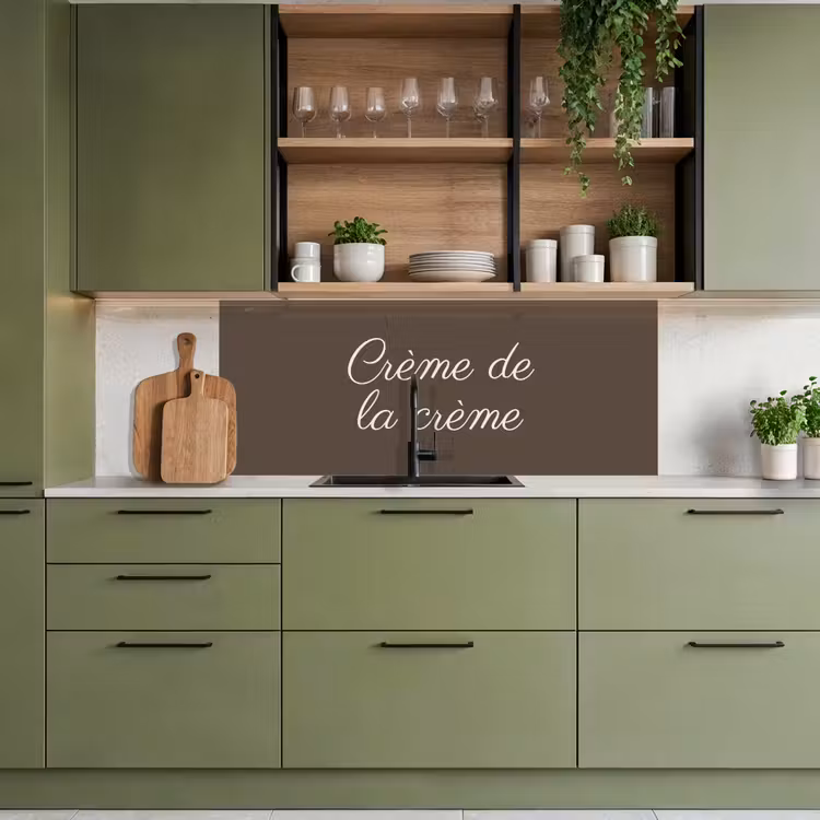 Keuken achterwand - Creme de la creme — 8